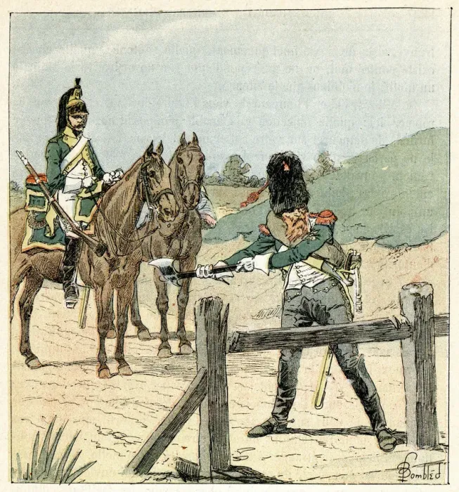 Framed Print : French Dragoon Framed Print : French Dragoon