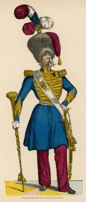Framed Print : French Drum Major Framed Print : French Drum Major