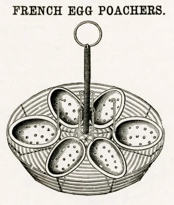 Framed Print : French egg poacher 1899 Framed Print : French egg poacher 1899