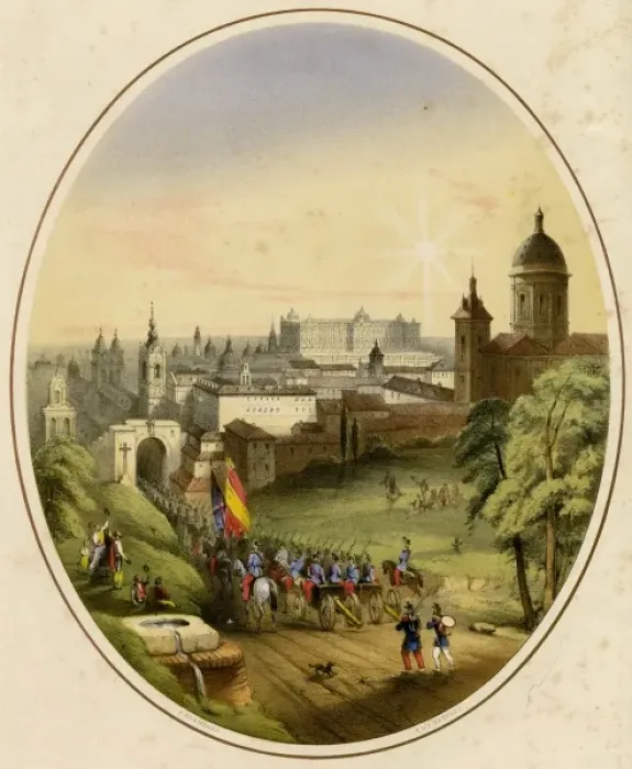 Framed Print : French Enter Rome / 1849 Framed Print : French Enter Rome / 1849