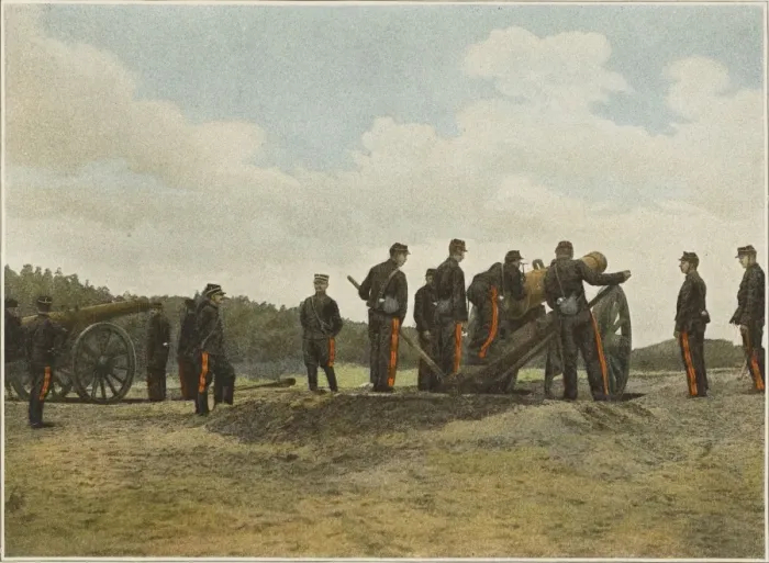 Framed Print : French Field Guns - 2 Framed Print : French Field Guns - 2