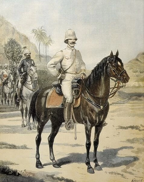 French general Joseph Gallieni in Madagascar