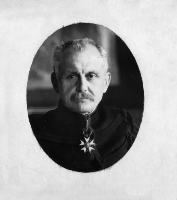 Framed Print : French General Michel-Joseph Manoury, WW1 Framed Print : French General Michel-Joseph Manoury, WW1