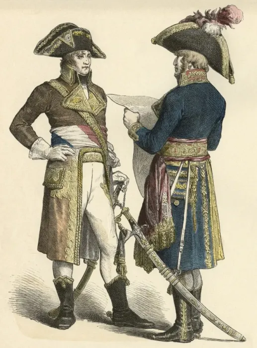 Framed Print : French Generals 1799-00 Framed Print : French Generals 1799-00