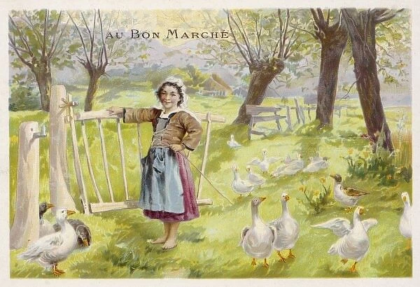 French Goose Girl