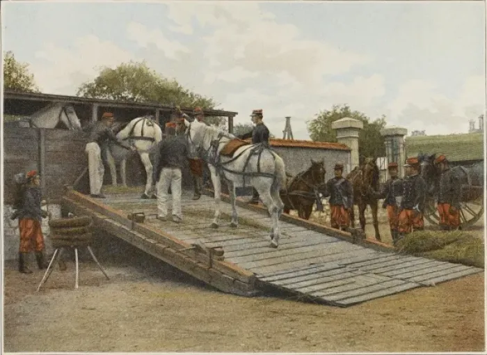 Framed Print : French Move Horses Framed Print : French Move Horses