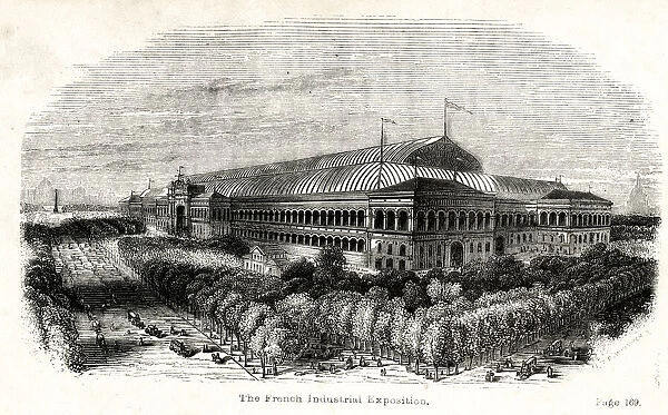 French Industrial Exposition, Palais de l Industrie, Paris