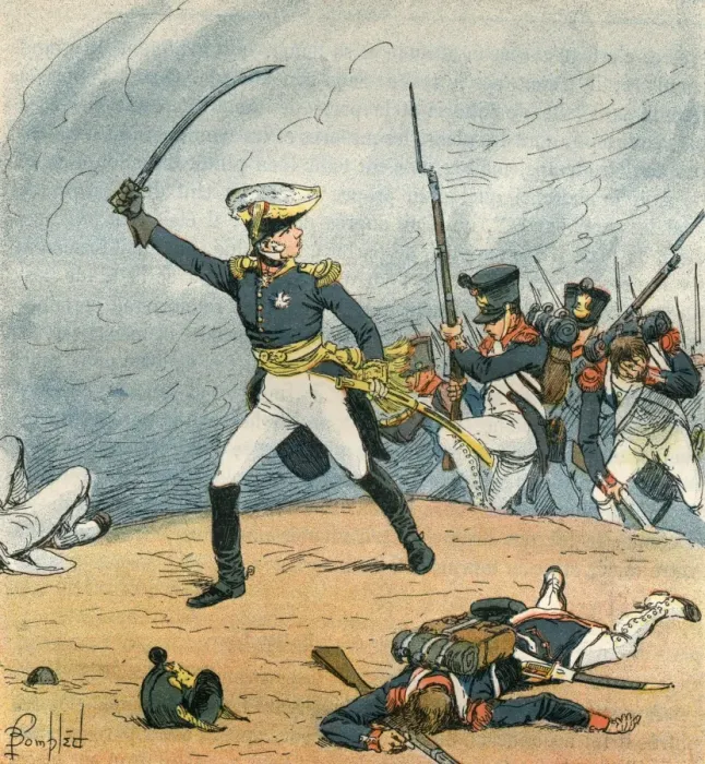 Framed Print : French infantry Framed Print : French infantry