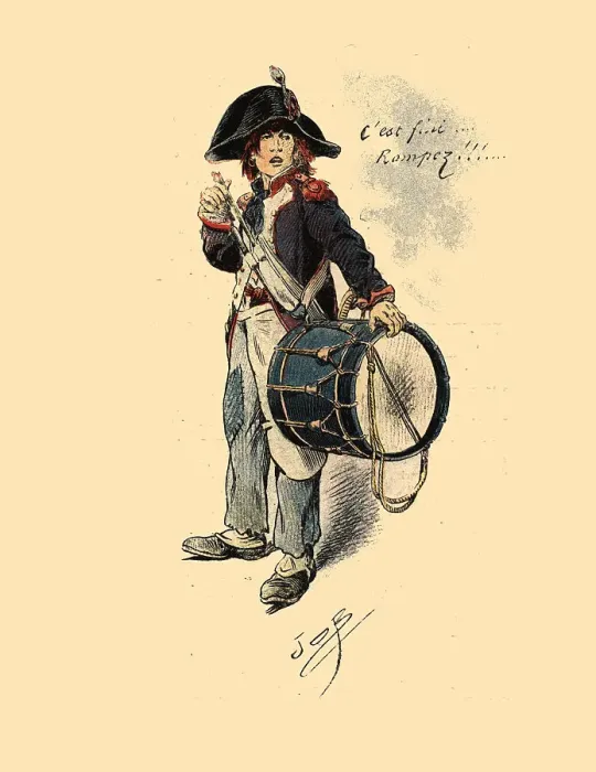 Framed Print : French Infantry Drummer Framed Print : French Infantry Drummer