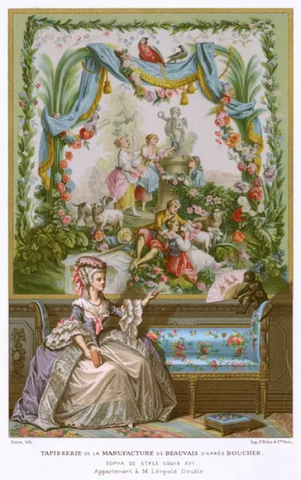 Framed Print : French Interior Framed Print : French Interior