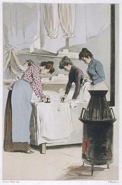 French Laundrymaids / 1894