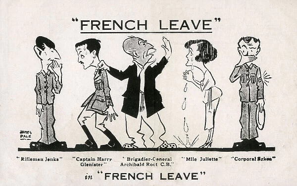 French Leave, by Reginald Berkeley, touring play, at the Opera House, Buxton, Derbyshire