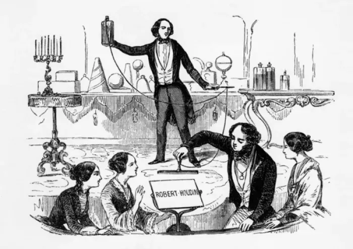 Framed Print : French Magician / Robert Houdin Performing Framed Print : French Magician / Robert Houdin Performing