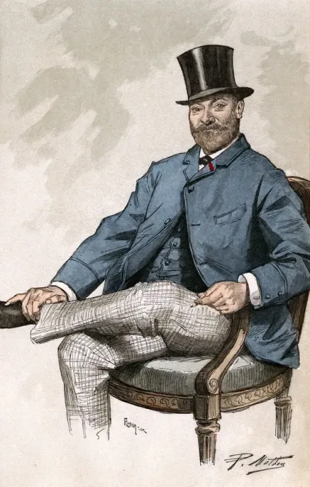 Framed Print : FRENCH MAN CA 1880 Framed Print : FRENCH MAN CA 1880