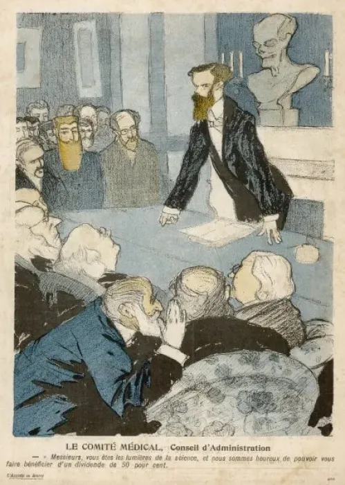 Framed Print : French Medical Commitee Framed Print : French Medical Commitee