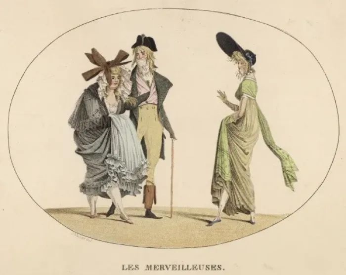 Framed Print : French Merveilleuses Framed Print : French Merveilleuses