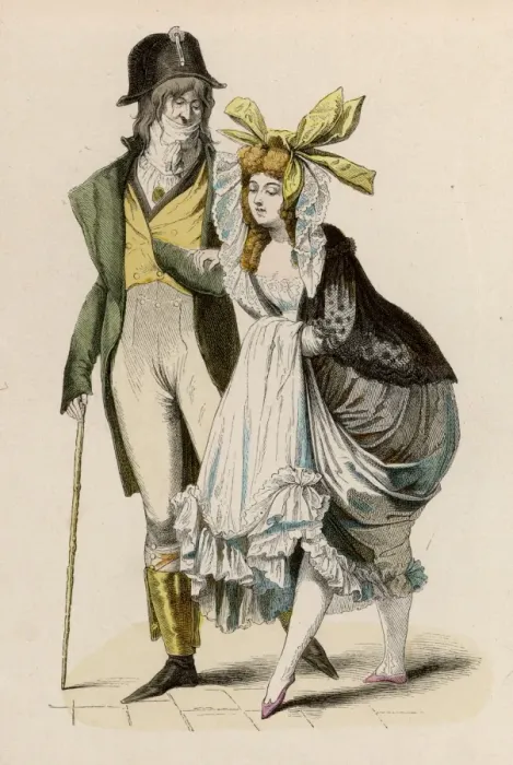 Framed Print : French Merveilleuses Framed Print : French Merveilleuses