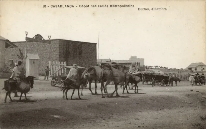 Framed Print : French military depot, Casablanca, Morocco Framed Print : French military depot, Casablanca, Morocco