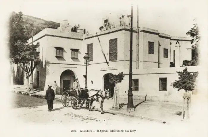 Framed Print : French Military Hospital - Algiers, Algeria Framed Print : French Military Hospital - Algiers, Algeria