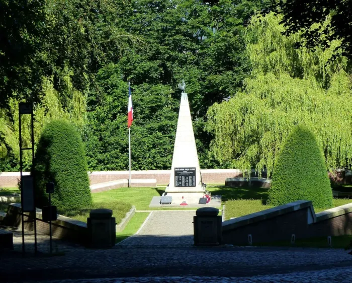Framed Print : French National Cemetery, Kemmelberg Framed Print : French National Cemetery, Kemmelberg