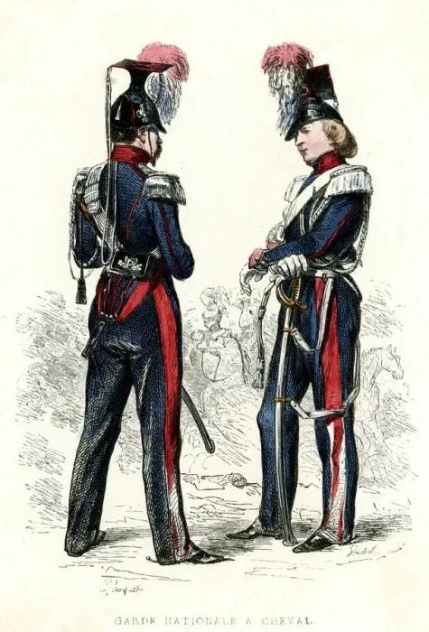 Framed Print : French National Guard (Cavalry) Framed Print : French National Guard (Cavalry)