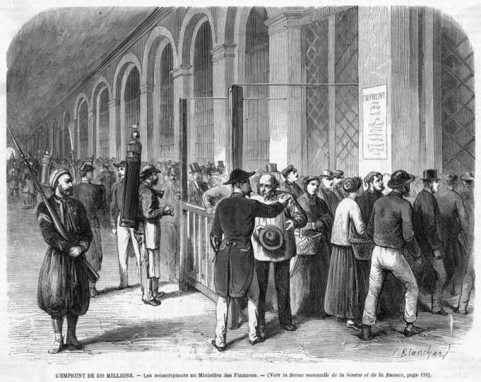 Framed Print : French National Loan Framed Print : French National Loan