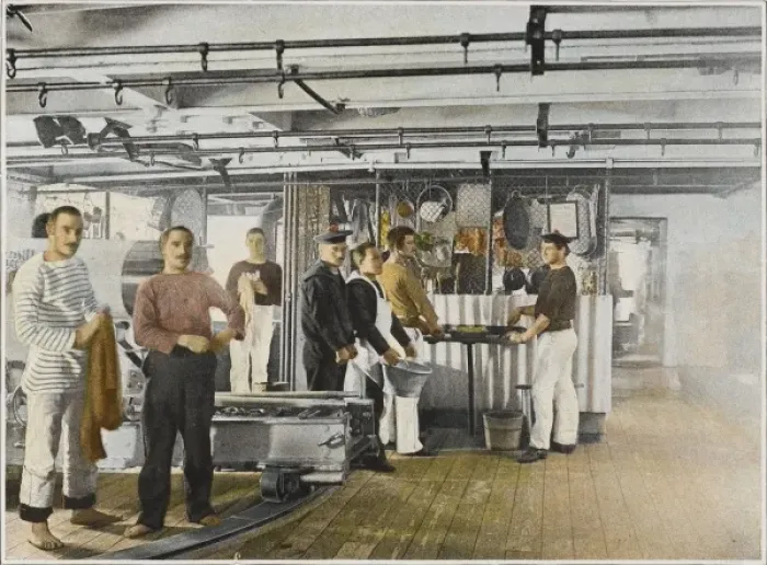 Framed Print : French Naval Galley Framed Print : French Naval Galley