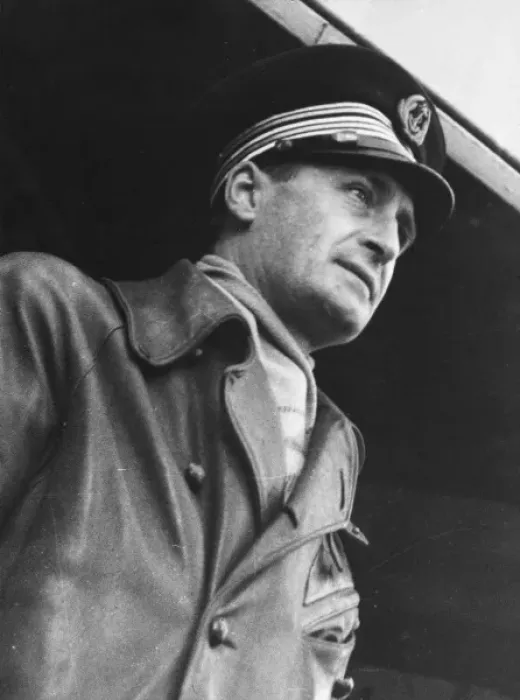Framed Print : French naval officer WWII Framed Print : French naval officer WWII