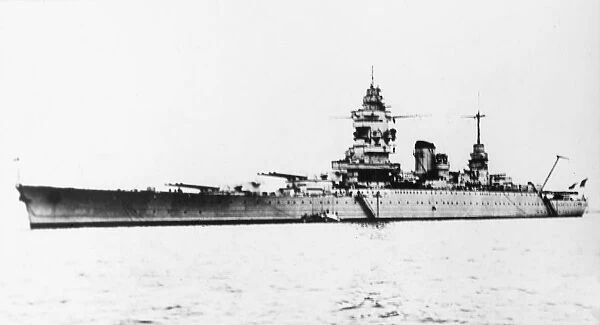 French Navy warship WWII