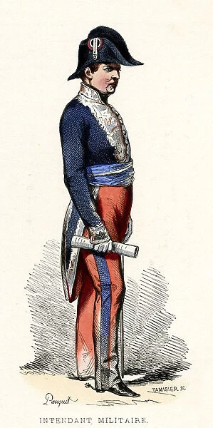 French Officer of Commissariat