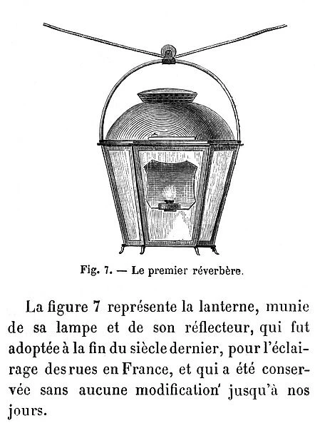 French Oil Street Lamp