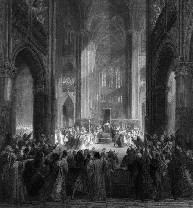 Framed Print : French Parliament 1328 Framed Print : French Parliament 1328