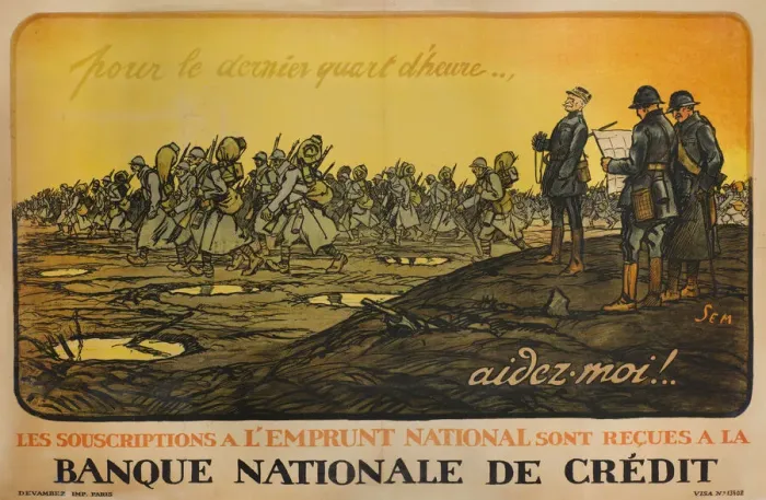 Framed Print : French poster, War Bonds, WW1 Framed Print : French poster, War Bonds, WW1