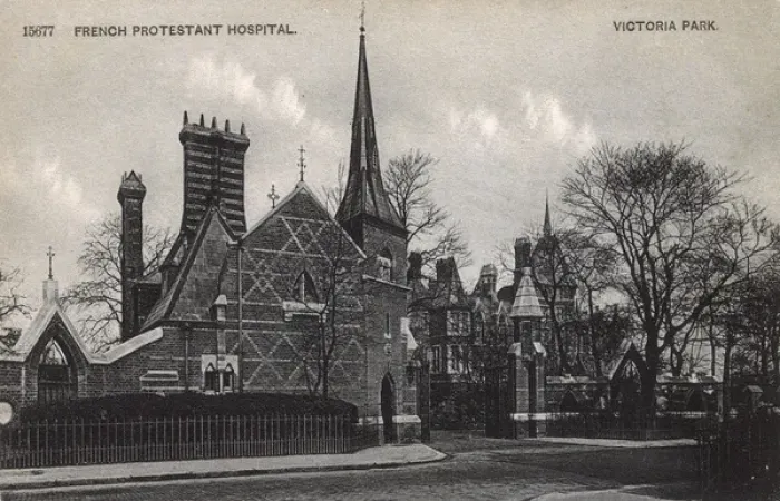 Framed Print : French Protestant Hospital, Victoria Park, London Framed Print : French Protestant Hospital, Victoria Park, London