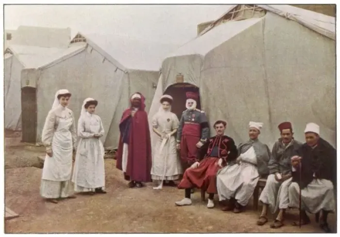 Framed Print : French Red Cross / 1908 Framed Print : French Red Cross / 1908