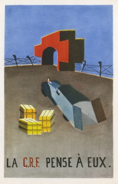 Framed Print : The French Red Cross Framed Print : The French Red Cross