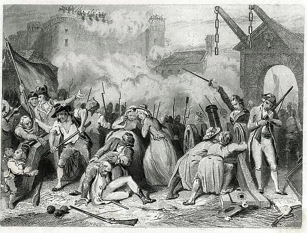 French Revolution, Attack on the Bastille, Paris