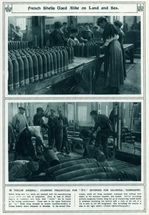 Framed Print : French shells used on Land and Sea WWI Framed Print : French shells used on Land and Sea WWI