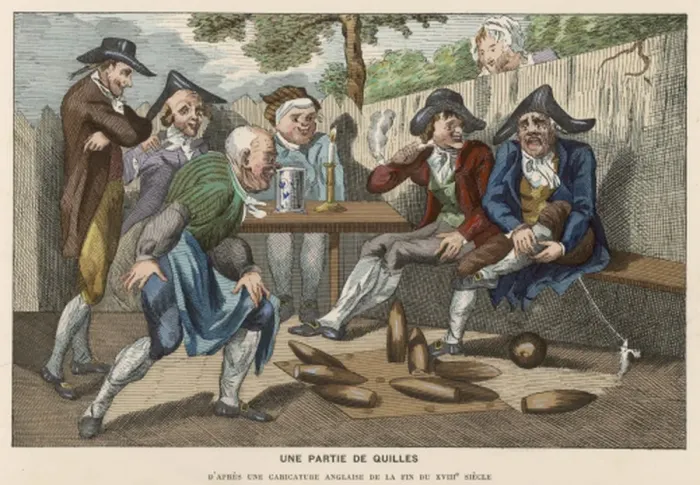 Framed Print : French Skittles / C18Th Framed Print : French Skittles / C18Th