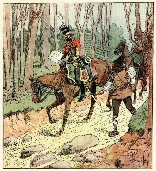 Framed Print : French soldiers Framed Print : French soldiers