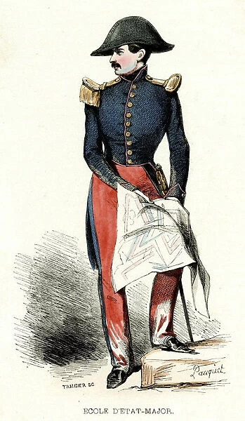 French Staff College Officer