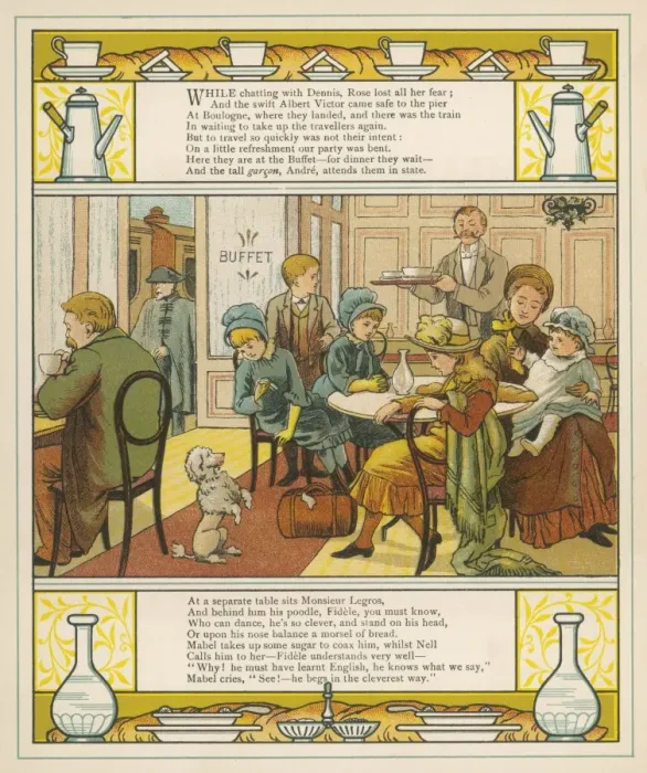 Framed Print : French Station Buffet Framed Print : French Station Buffet