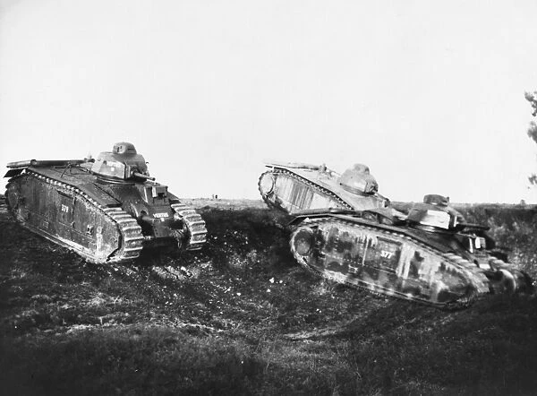 French tanks WWII