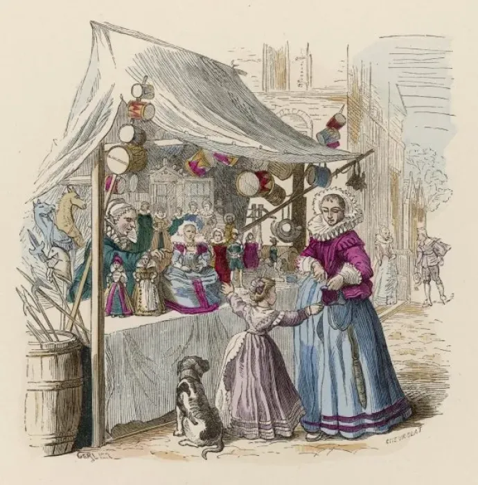 Framed Print : French Toyshop C17 Framed Print : French Toyshop C17