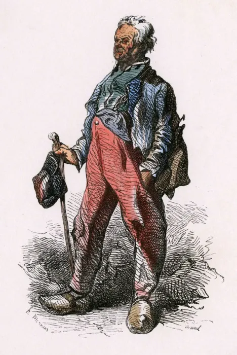 Framed Print : A FRENCH VAGABOND Framed Print : A FRENCH VAGABOND