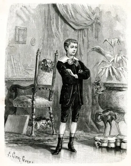 Framed Print : FRENCH VELVET SUIT 1881 Framed Print : FRENCH VELVET SUIT 1881