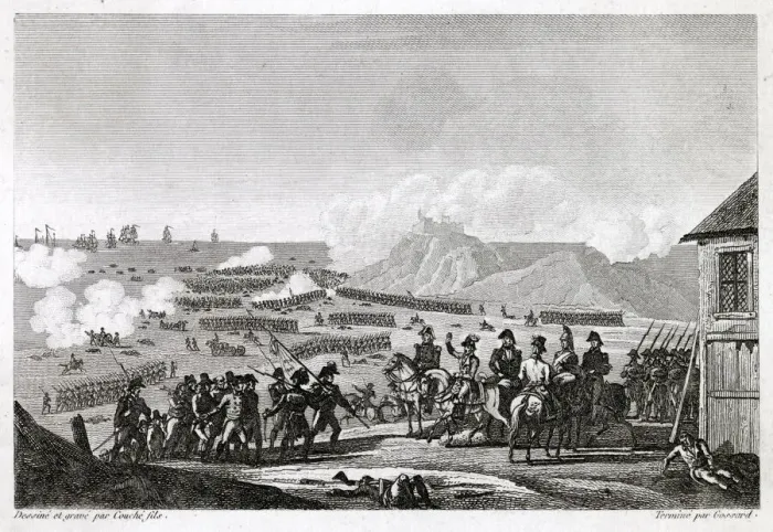Framed Print : French victory at QUIBERON Date: 21 July 1795 Framed Print : French victory at QUIBERON Date: 21 July 1795