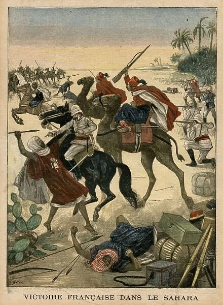 French Victory in Sahara