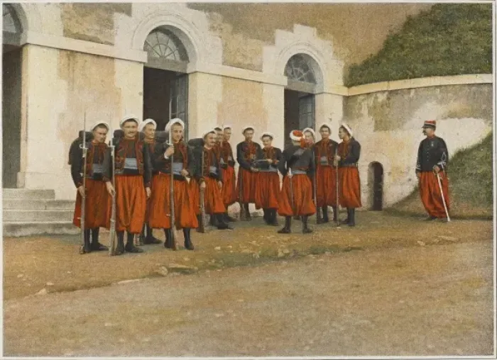 Framed Print : French Zouaves Framed Print : French Zouaves