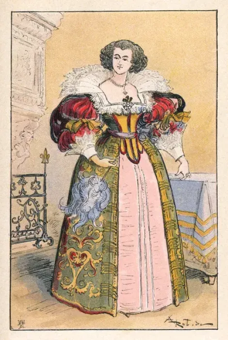 Framed Print : Frenchwoman 1620 Framed Print : Frenchwoman 1620